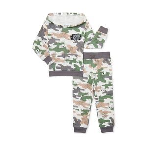 Nwt Boy or Girl Unisex Star Wars Baby Yoda Hoodie and Joggers Set, size 18 month